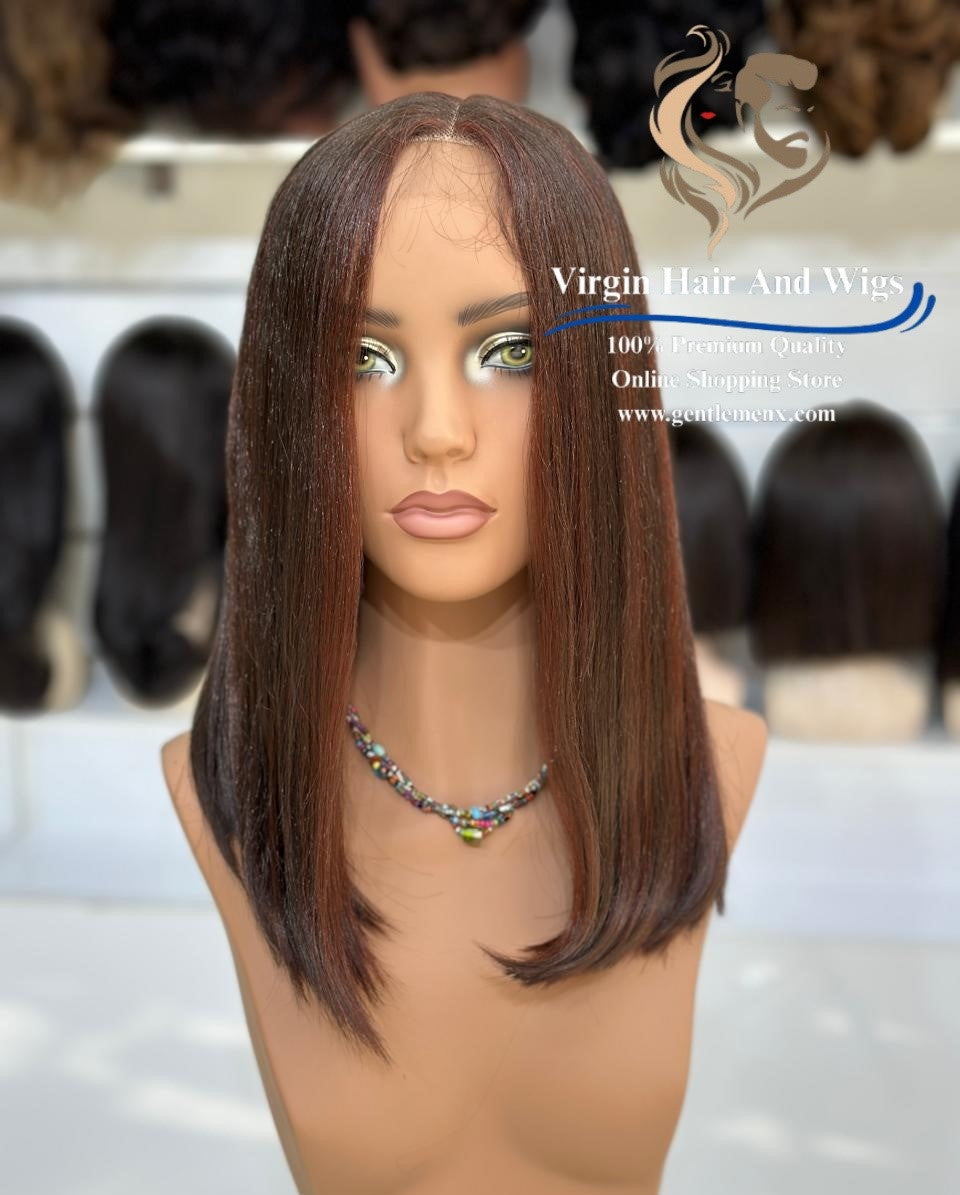 T-Part Front Lace Frances - Mila Heat Friendly Synthetic Lace Wig (BM C4M/C33C)