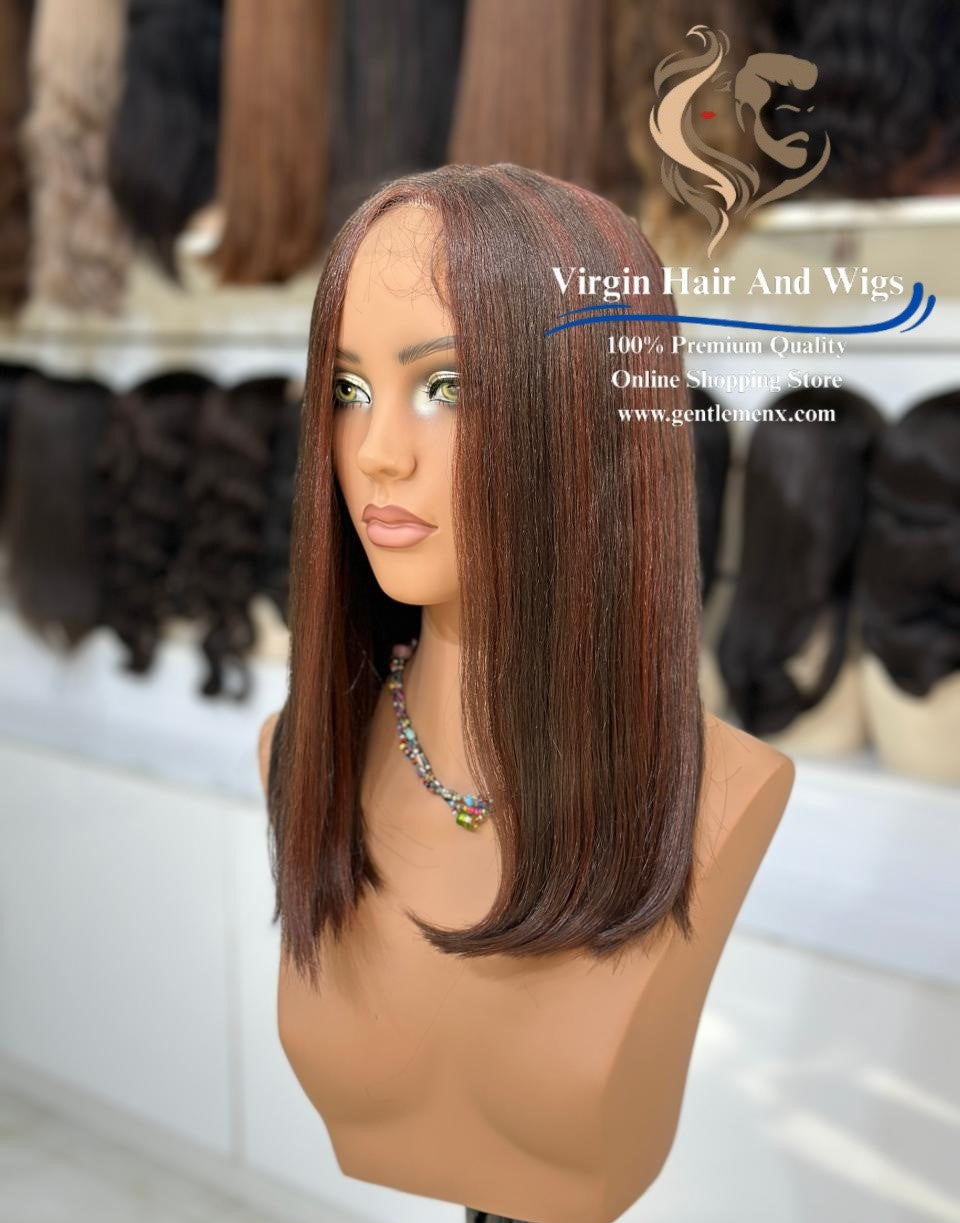 T-Part Front Lace Frances - Mila Heat Friendly Synthetic Lace Wig (BM C4M/C33C)