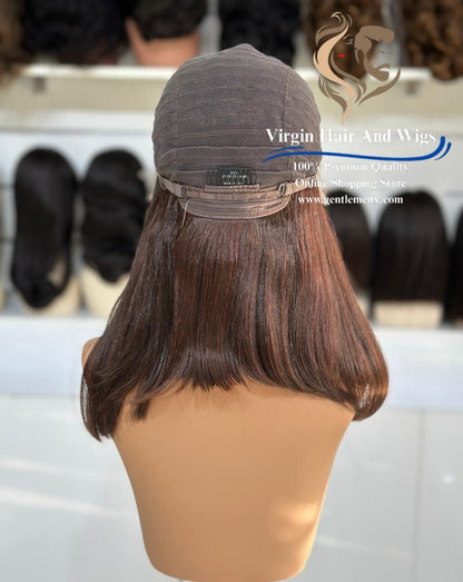 T-Part Front Lace Frances - Mila Heat Friendly Synthetic Lace Wig (BM C4M/C33C)