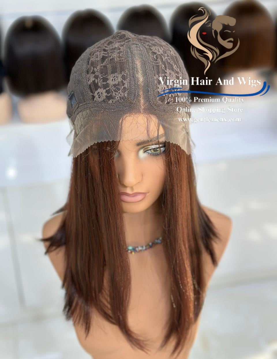T-Part Front Lace Frances - Mila Heat Friendly Synthetic Lace Wig (BM C4M/C33C)