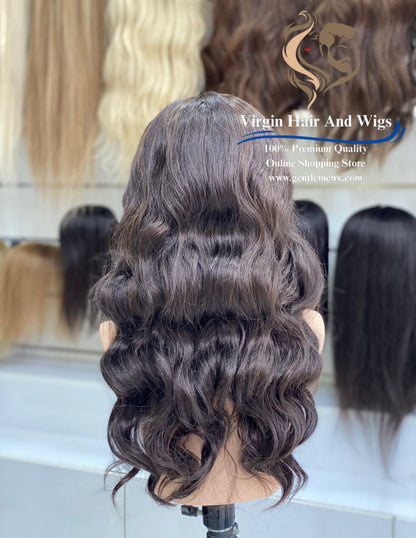 T-Part Front Lace Joan - Polina Heat Friendly Synthetic Lace Wig (F5/6A)
