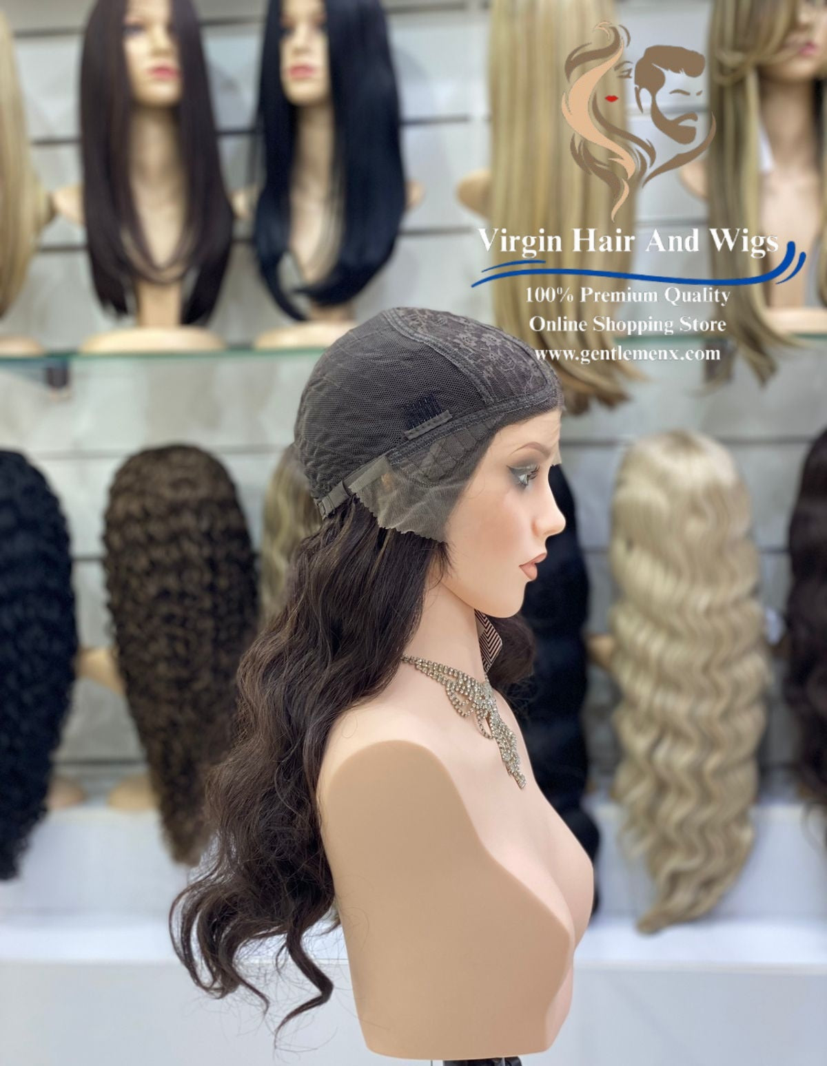 T-Part Front Lace Joan - Polina Heat Friendly Synthetic Lace Wig (F5/6A)