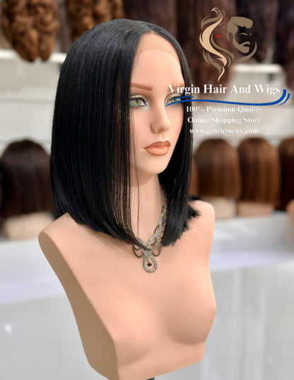 T-Part Front Lace Patience - Momo Heat Friendly Synthetic Lace Wig