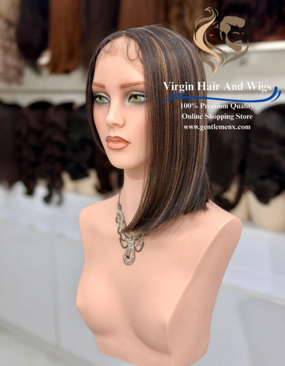 T-Part Front Lace Patience - Momo Heat Friendly Synthetic Lace Wig (F4/27)