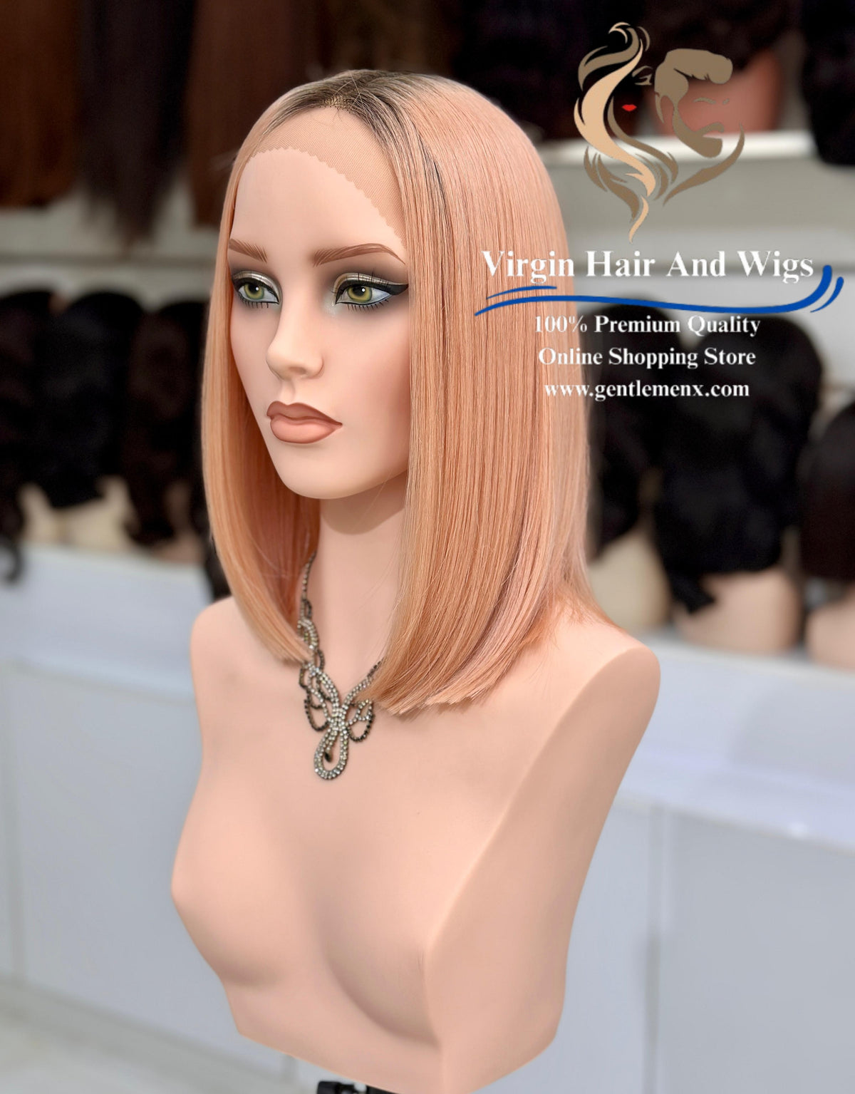 T-Part Front Lace Patience - Momo Heat Friendly Synthetic Lace Wig (RT4/1824)