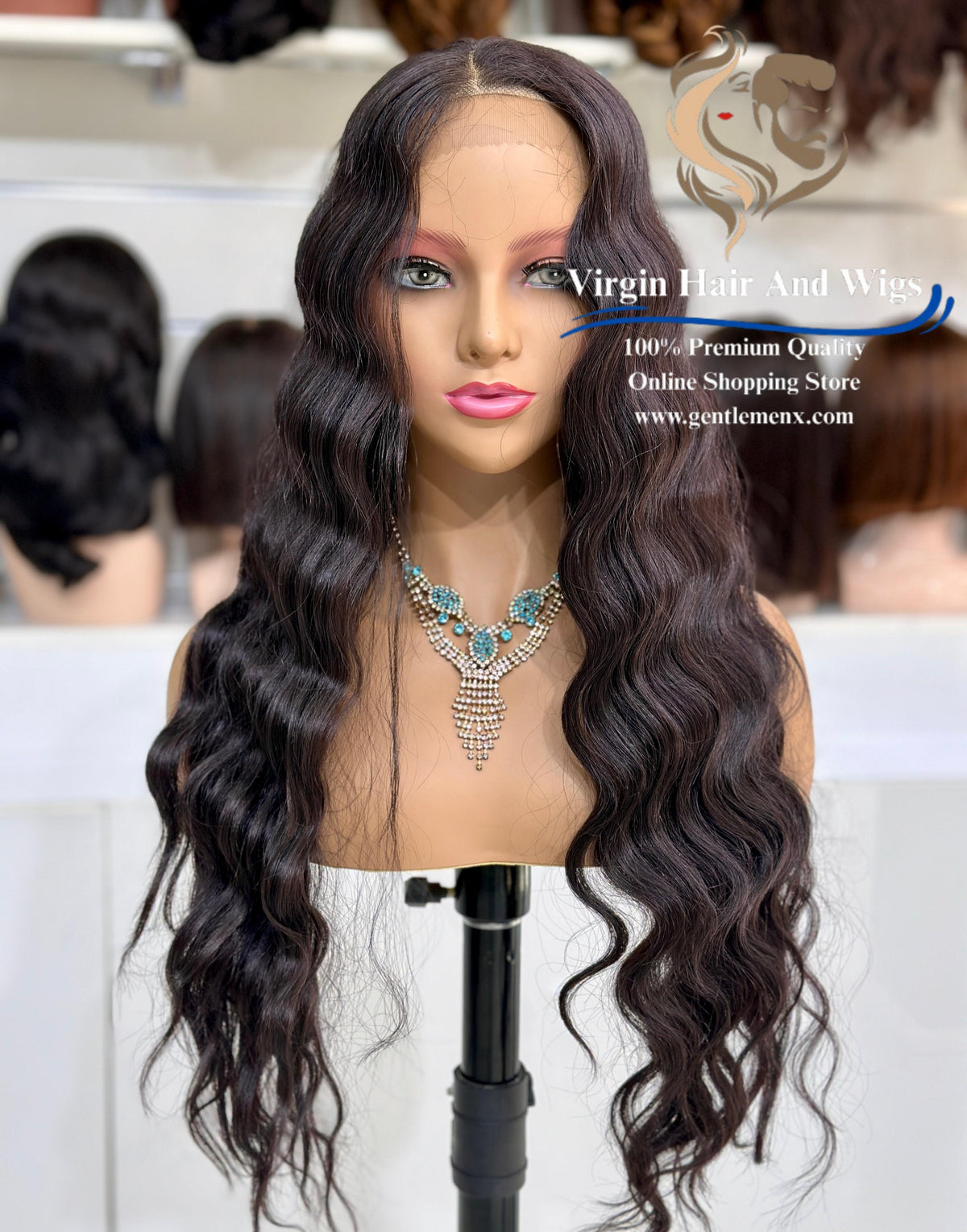 T-Part Front Lace Charity - Bonnie Heat Friendly Synthetic Lace Wig (#4)