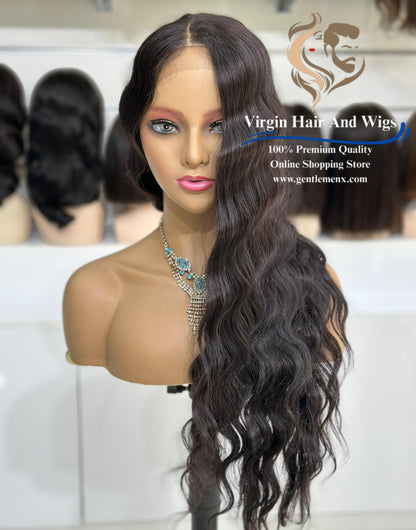T-Part Front Lace Charity - Bonnie Heat Friendly Synthetic Lace Wig (#4)