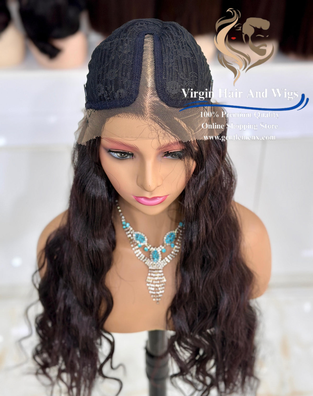 T-Part Front Lace Charity - Bonnie Heat Friendly Synthetic Lace Wig (#4)