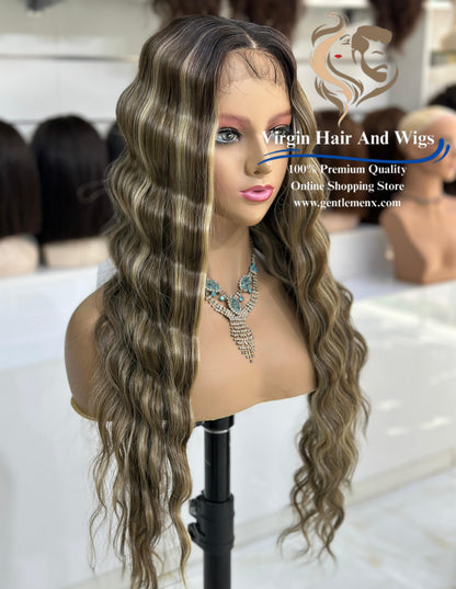 T-Part Front Lace Charity - Bonnie Heat Friendly Synthetic Lace Wig (NTSN4/UN9/12R)