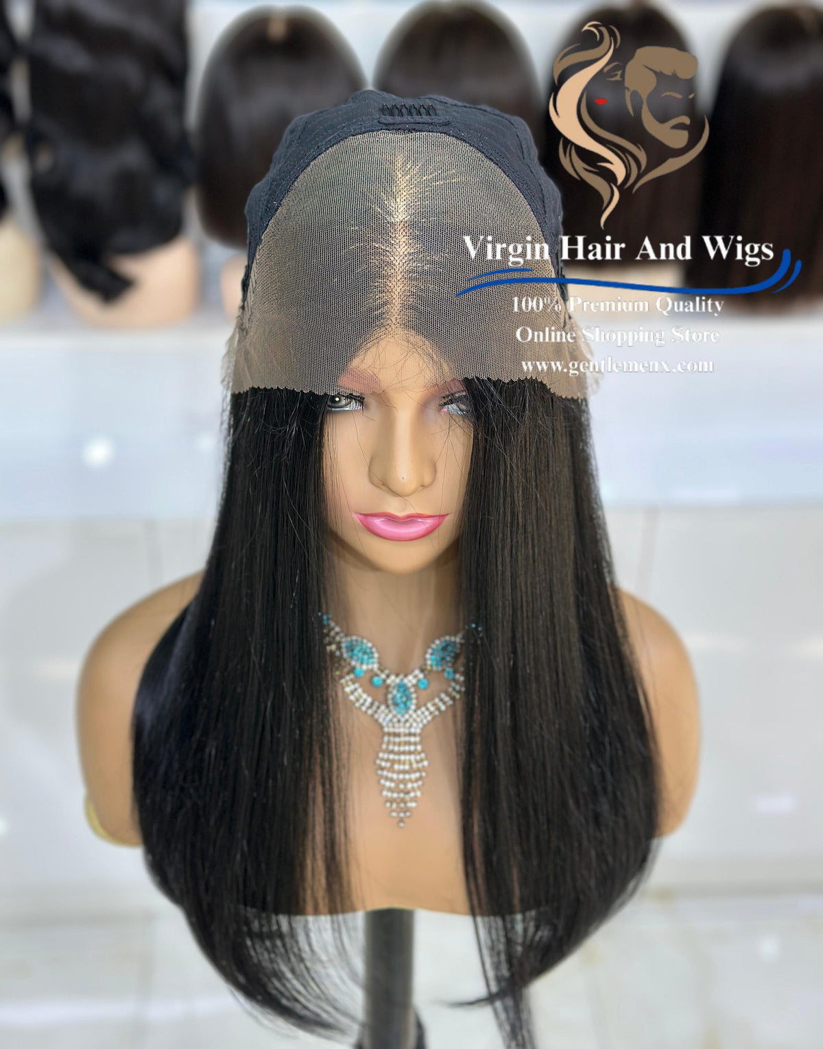 13x4 Free Part Front Lace Priscilla - Erica Heat Friendly Synthetic Lace Wig