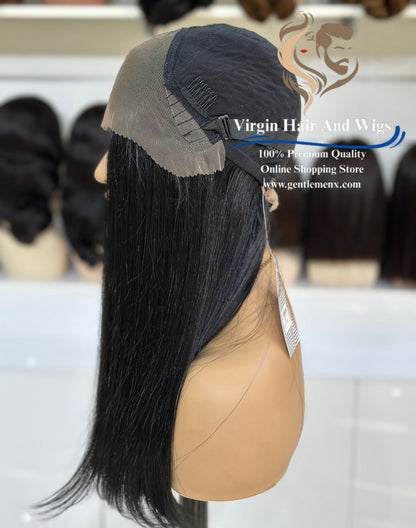 13x4 Free Part Front Lace Priscilla - Erica Heat Friendly Synthetic Lace Wig