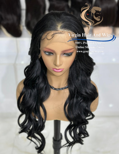 13x4 Free Part Front Lace Esther - Arika Heat Friendly Synthetic Lace Wig