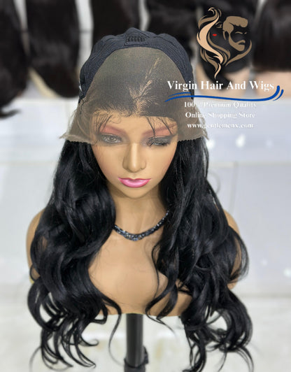 13x4 Free Part Front Lace Esther - Arika Heat Friendly Synthetic Lace Wig
