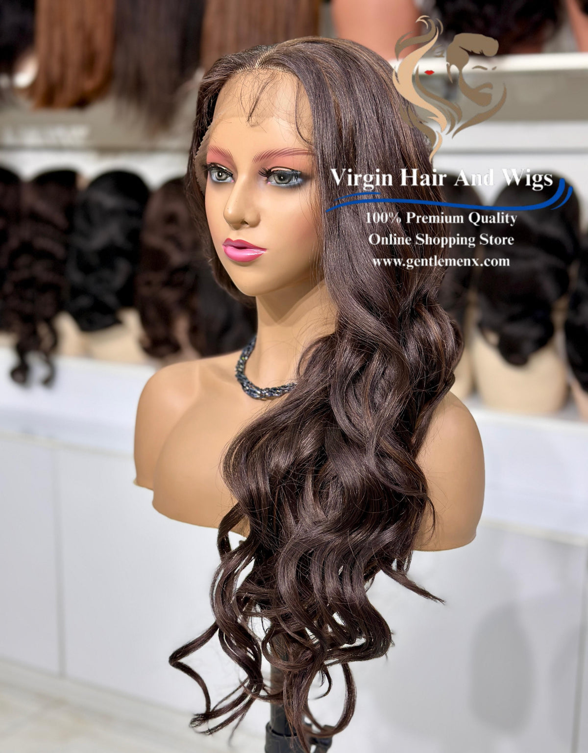 13x4 Free Part Front Lace Esther - Arika Heat Friendly Synthetic Lace Wig (F5/6A)