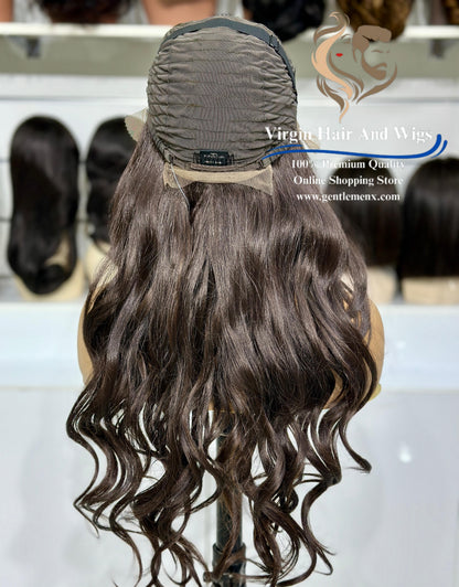 13x4 Free Part Front Lace Esther - Arika Heat Friendly Synthetic Lace Wig (F5/6A)