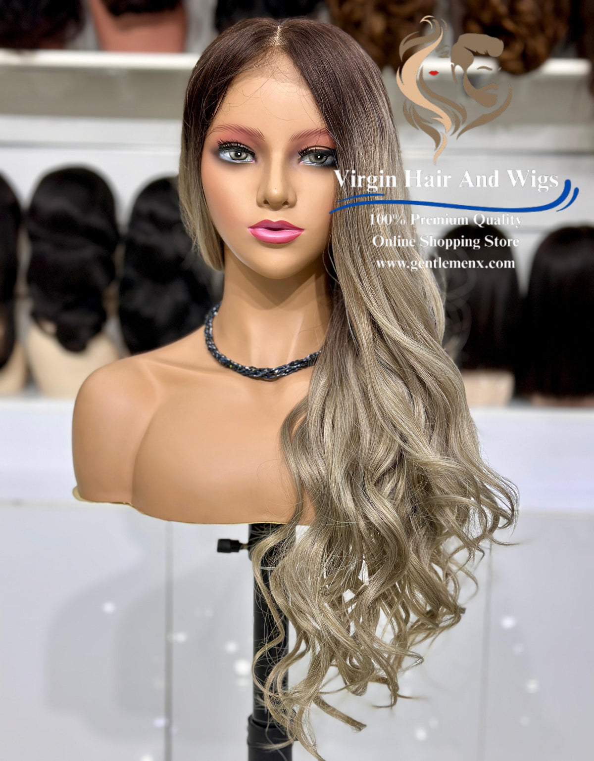 13x4 Free Part Front Lace Esther - Arika Heat Friendly Synthetic Lace Wig (TT6/STREEL)