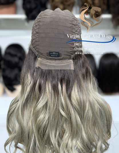 13x4 Free Part Front Lace Esther - Arika Heat Friendly Synthetic Lace Wig (TT6/STREEL)