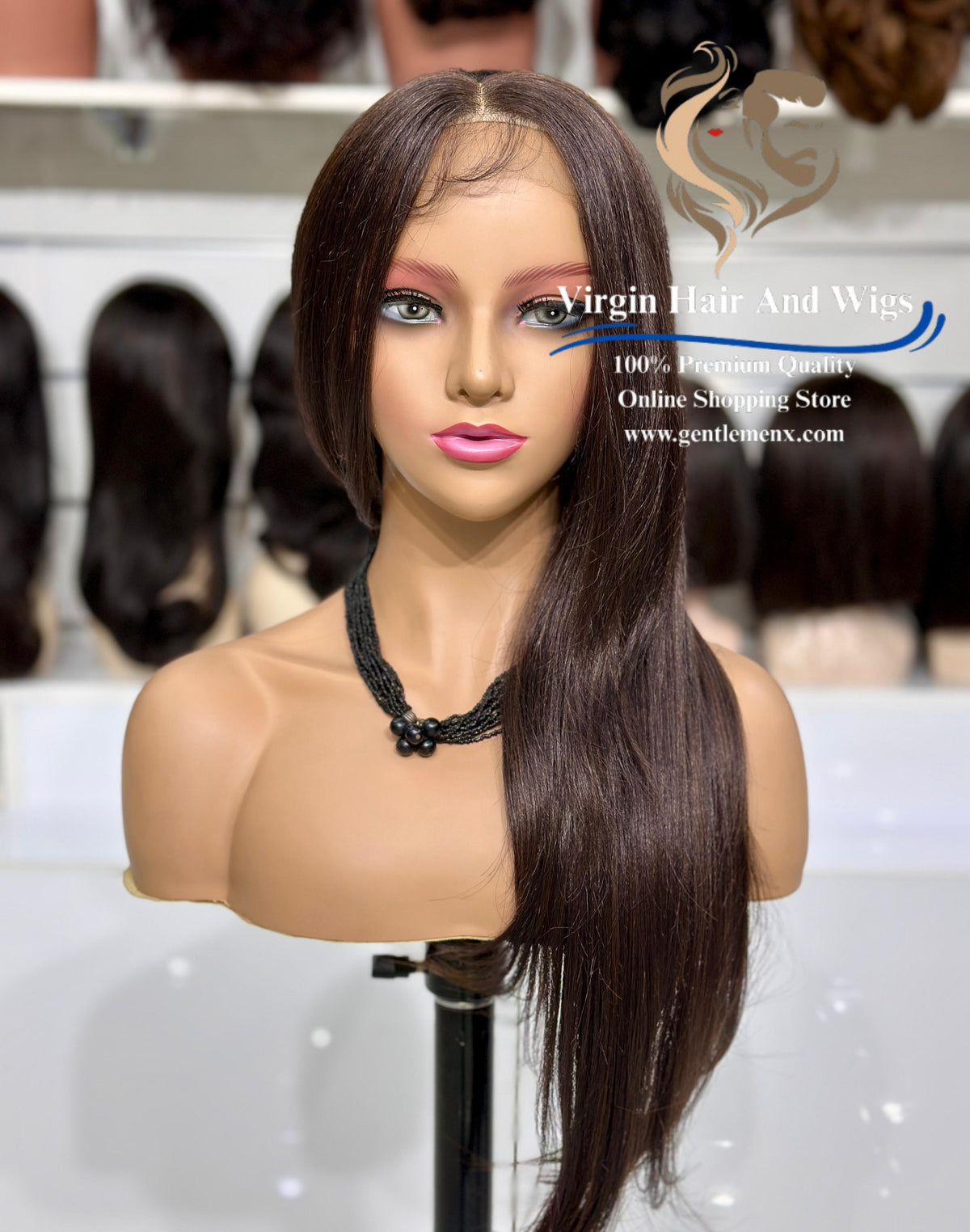 13x4 Free Part Front Lace Deborah - Agatha Heat Friendly Synthetic Lace Wig (F5/6A)