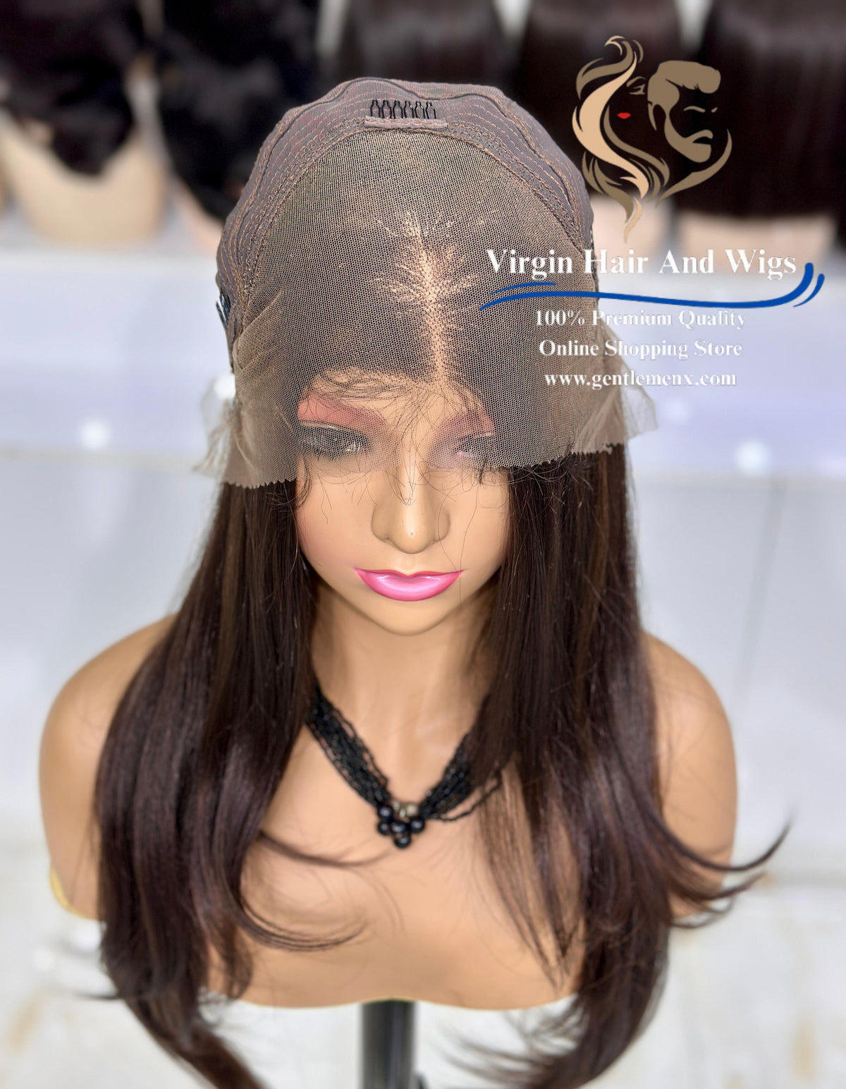 13x4 Free Part Front Lace Deborah - Agatha Heat Friendly Synthetic Lace Wig (F5/6A)