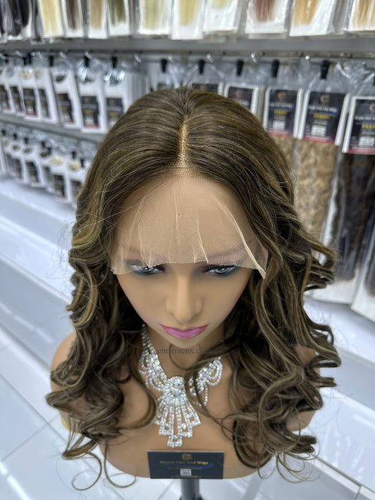 Zenkia 13x6 Encaje Frontal Europeo 100% Cabello Humano Remy Virgen Calidad Premium Ondas Rizos 2Y27