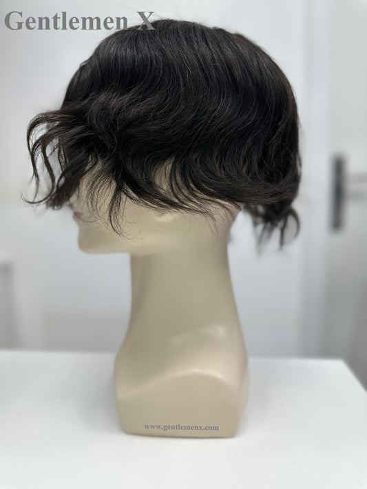 Nuevo sistema de cabello 100% natural Mono Straight con SBB fácil de usar