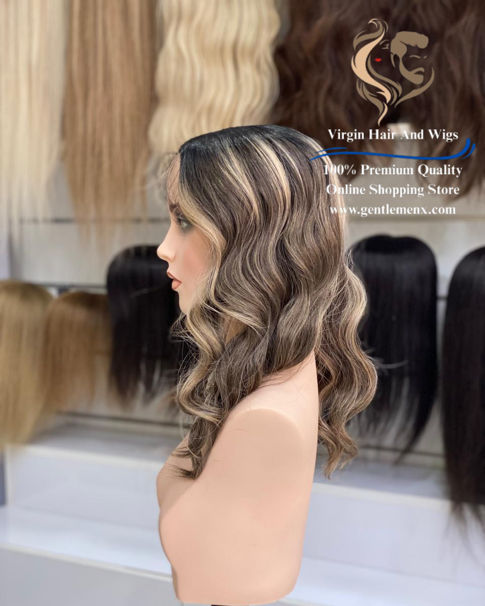 T-Part Front Lace Elizabeth-Mulan Heat Friendly Synthetic Lace Wig (NTPDHL1B/8/26R)