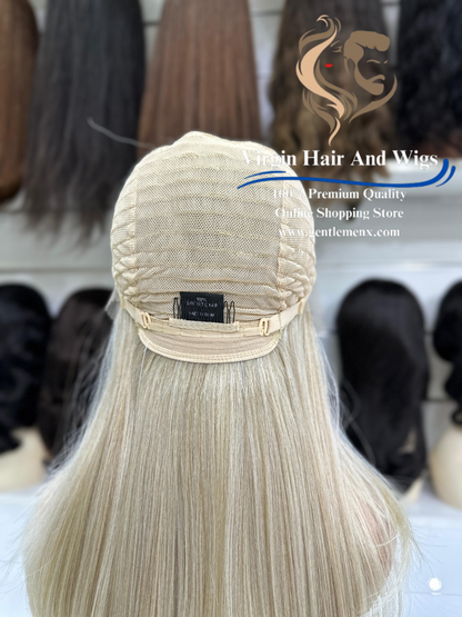 T-Part Front Lace Anne Chic Roberta Heat Friendly Synthetic Lace Wig (TAHL14F-56E-56E)