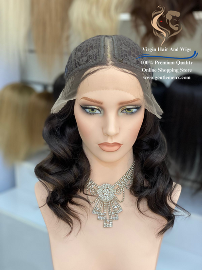 T-Part Front Lace Elizabeth-Mulan Heat Friendly Synthetic Lace Wig (F5/6A)