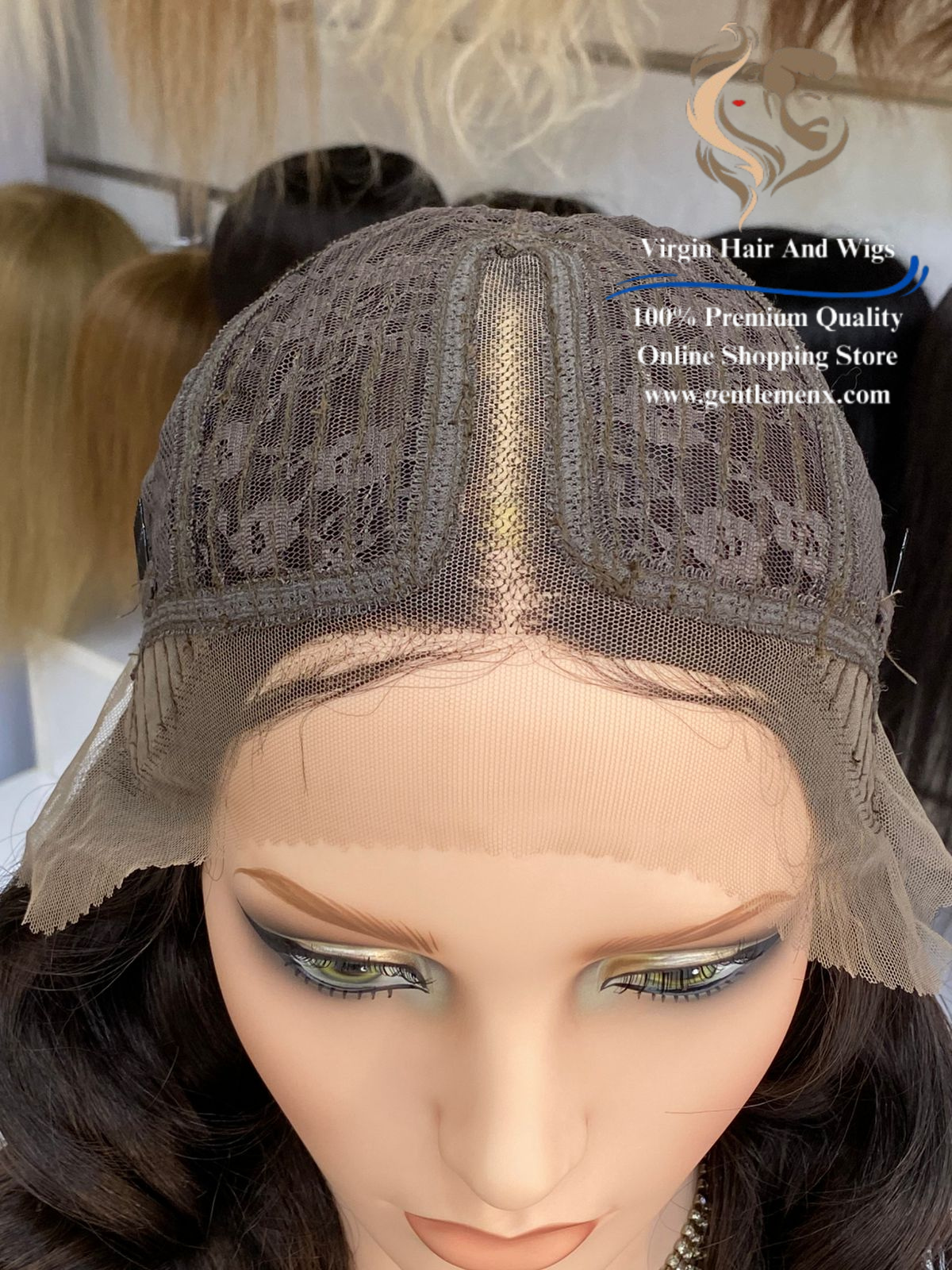 T-Part Front Lace Elizabeth-Mulan Heat Friendly Synthetic Lace Wig (F5/6A)