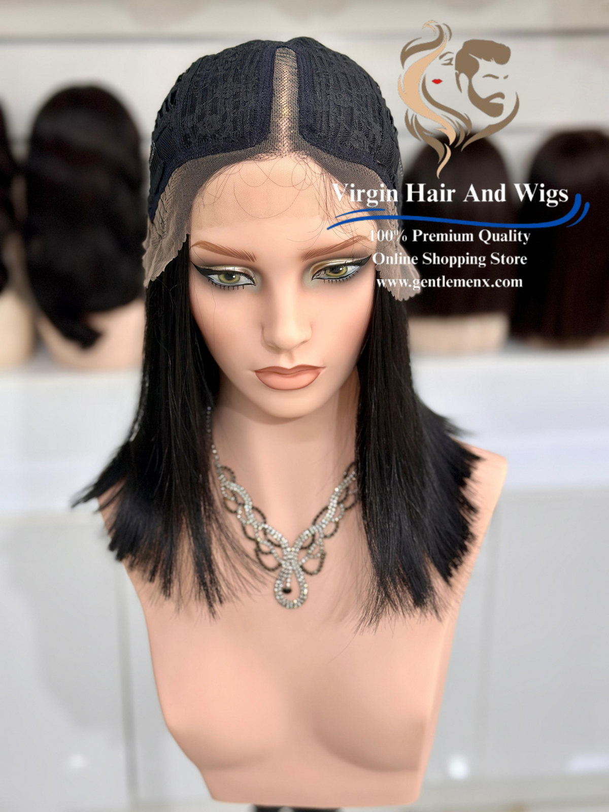 T-Part Front Lace Patience - Momo Heat Friendly Synthetic Lace Wig