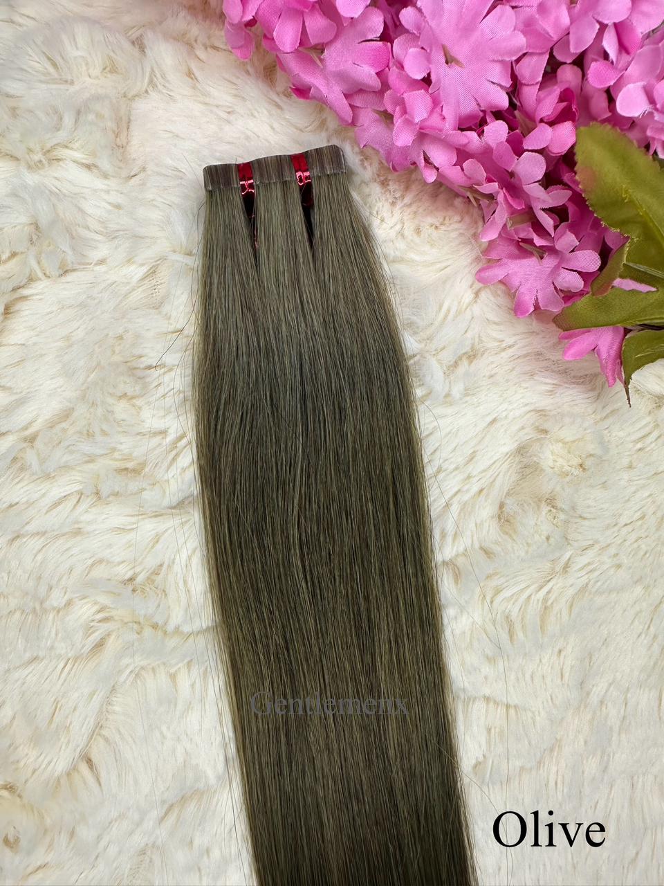 Arnomeda Tape-In Human Hair Extensions, 100% Remy, 24-26 inch, 20 pcs (42g)