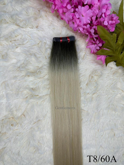 Arnomeda Tape-In Human Hair Extensions, 100% Remy, 24-26 inch, 20 pcs (42g)