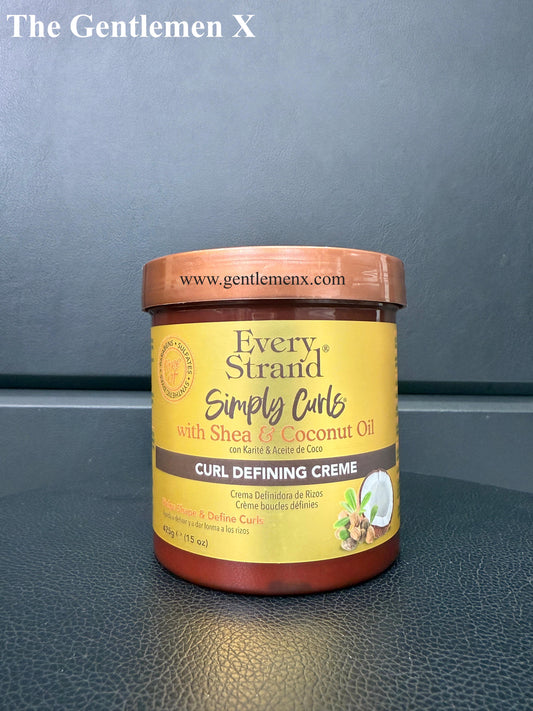 Every Strand Shea Coconut Oil crema definidora de rizos Simply Curl 425g