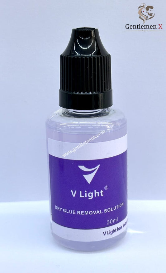 Solución para eliminar pegamento en seco con tecnología V-Light 30ml