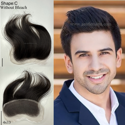 Cabello humano Remy virgen puro 100% coreano frontal TGX Zenkia para hombres y mujeres