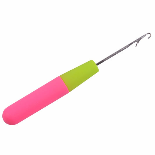 Agujas de plástico para tejer y ganchillo para cabello trenzado Jumbo, tejido de rastas