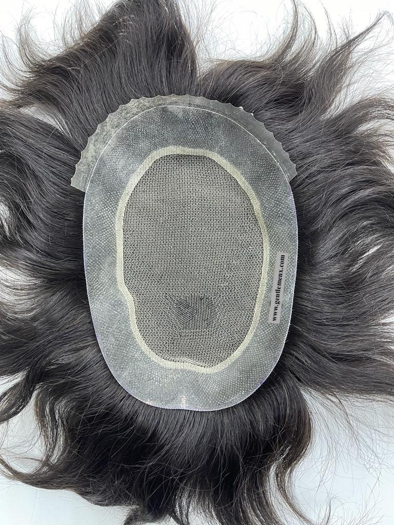 Australia Thick 100% Human Hair Systems with Easy To Wear Toupee Hair pieces SUW