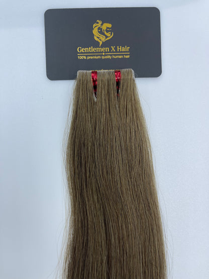 Arnomeda Seamless Tape-In Human Hair Extensions, 100% Remy, 24-26 inch, 20 pcs (42g)