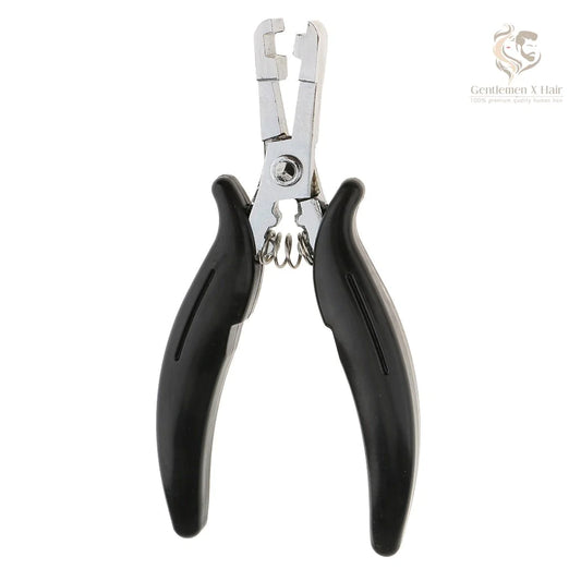 Alicates en forma de H para microanillos, herramientas para extensiones de cabello humano