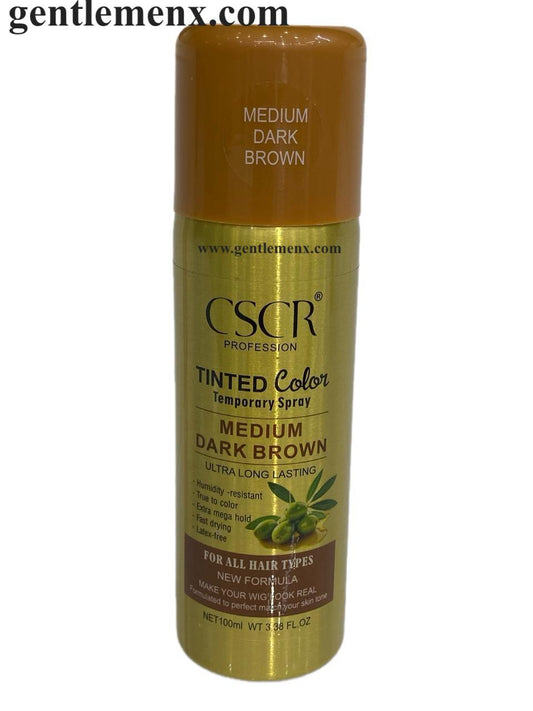 Spray Tinte de Encaje Profesional CSCR Secado Rápido, Resistente al Sudor y Sin Residuos 100ml
