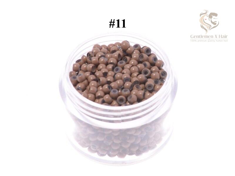 Silicone-Lined Nano Rings for I-Tip Hair Extensions (1000 pcs)