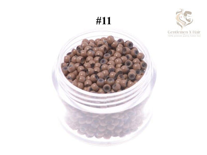 Silicone-Lined Nano Rings for I-Tip Hair Extensions (1000 pcs)