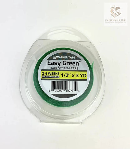 Walker Tape Easy Green Tape Rolls, Maximum-Wear Hold for Hair Systems