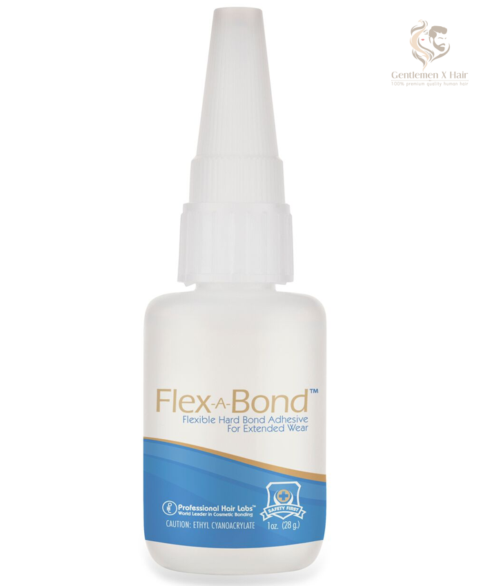 Flex-A-Bond hard bond hair system adhesive, 1oz