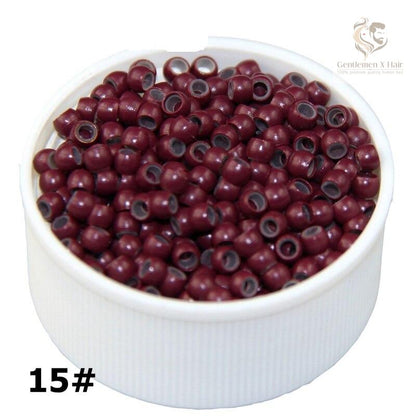 Silicone-Lined Nano Rings for I-Tip Hair Extensions (1000 pcs)
