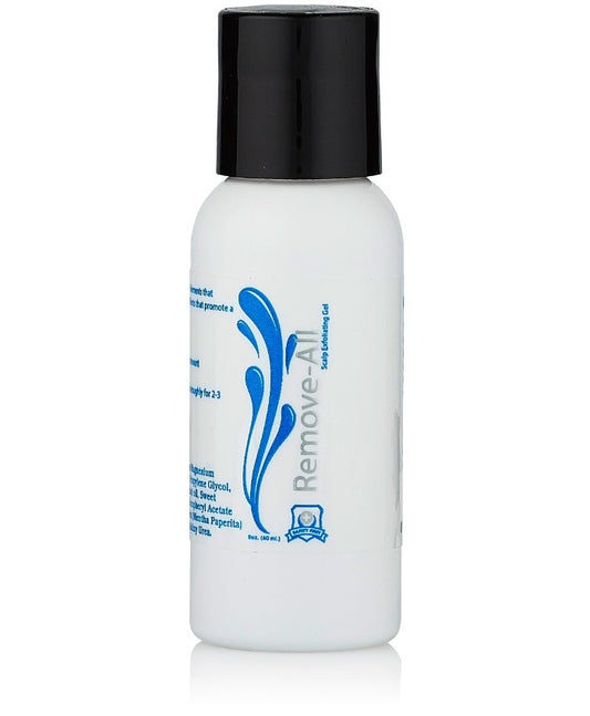 Remove all es la solución perfecta para un cuero cabelludo más sano 2oz