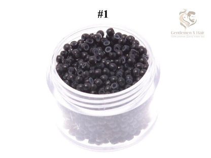 Silicone-Lined Nano Rings for I-Tip Hair Extensions (1000 pcs)
