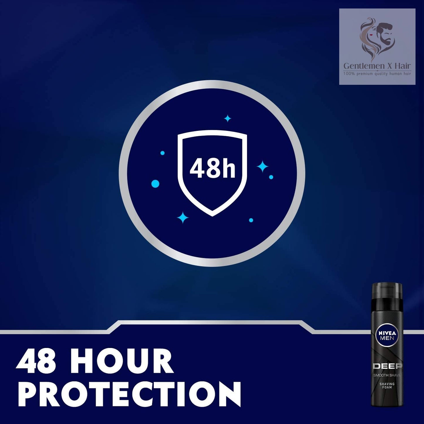 Nivea Men Deep Antibacterial Shaving Foam, 200ml