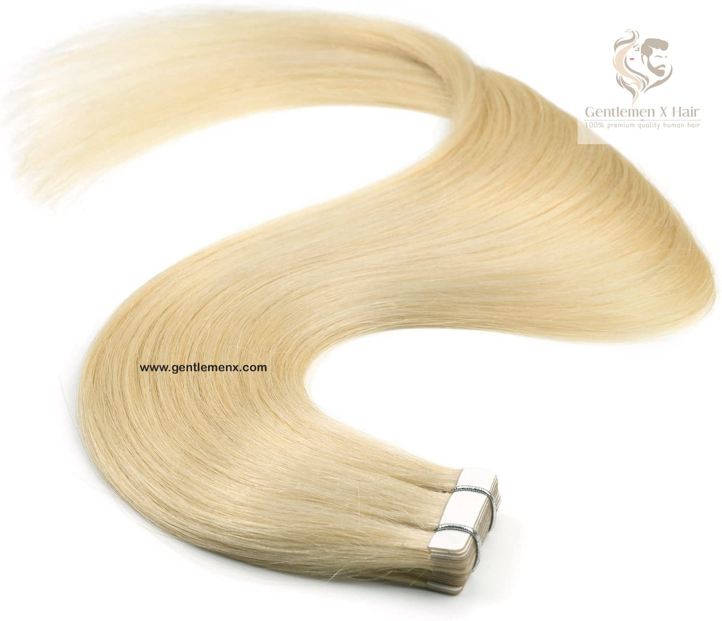 Arnomeda Tape-In Human Hair Extensions, 100% Remy, 24-26 inch, 20 pcs (42g)