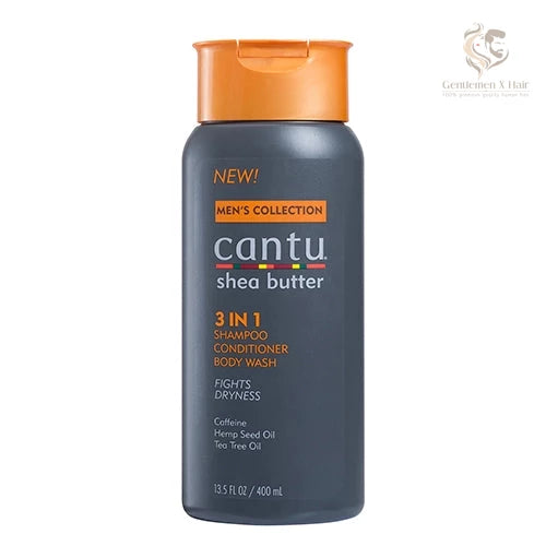 Cantu 3-in-1 shampoo, conditioner and body wash